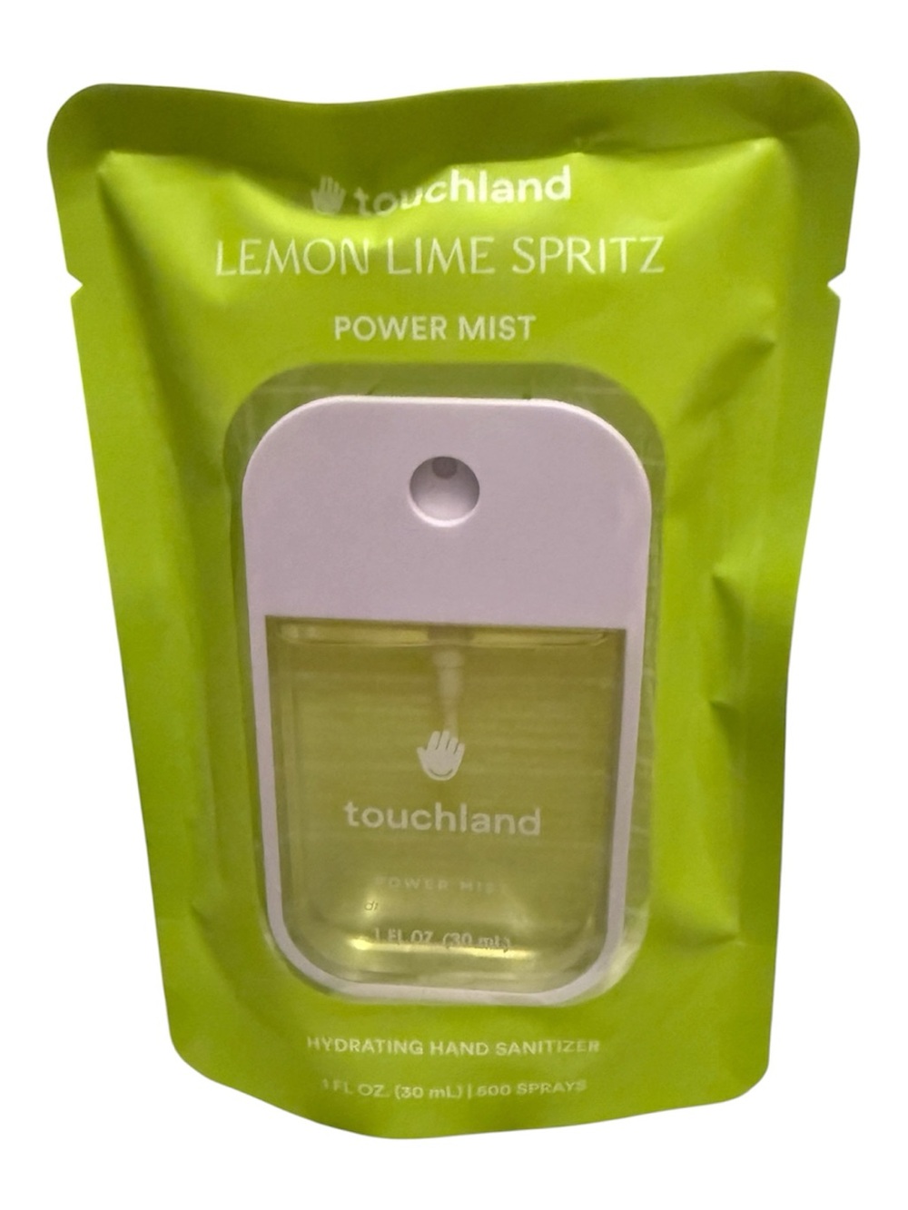 Touchland Lemon Lime Spritz Power Mist Hand Sanitizer - Lime Green